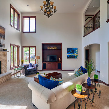 Two-Story Family Room