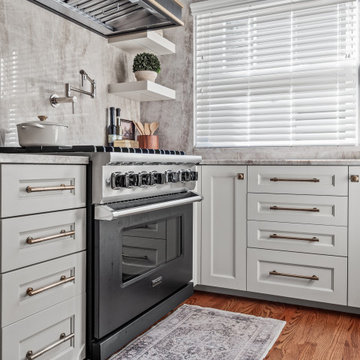 Bringing Style and Storage to a Cozy Kitchen Remodel