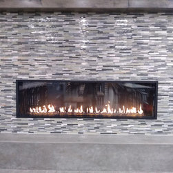 Hy-Vee Maple Grove - Single Sided Gas Fireplace - Indoor Fireplaces