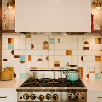 A Radiant Retro Backsplash
