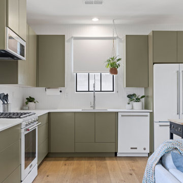 Fresh Modern Olive Kitchen
