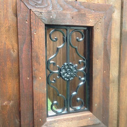 8' tall Cedar gates - Home Fencing And Gates