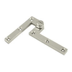 Solid Brass Pivot Hinge (4-3/8" x 5/8" x 1-7/8") - Hinges