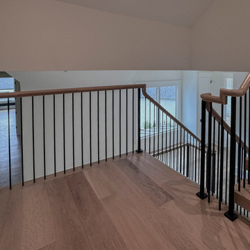 Project #122 | Freestanding Steel & Wood Staircase
