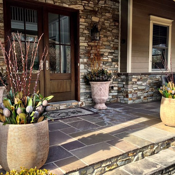 Winter Container Garden Design