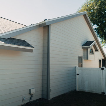 Residential Home siding upgrade