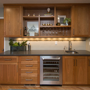 Contemporary Craftsman Kitchen Remodel