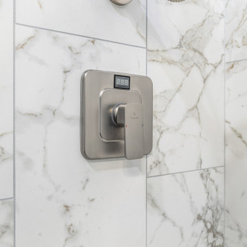 Mission Viejo Master Bathroom Remodel Modern Shower Temperature Control