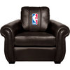 NBA Man Chesapeake Brown Leather Arm Chair
