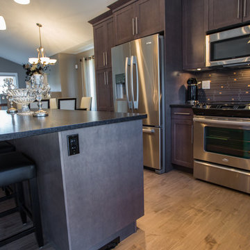 1543 sq/ft Modified Bi-level, 3 bedrooms, 2 ½ baths