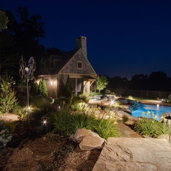 Nashville Pool and Water Feature Lighting - Landscape Lighting