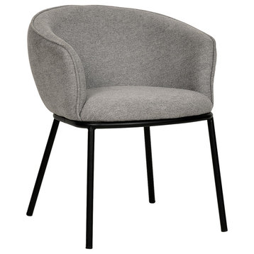 Modrest Nillie Modern Grey Dining Chair
