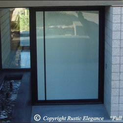 Glass Pivot Doors - Front Doors