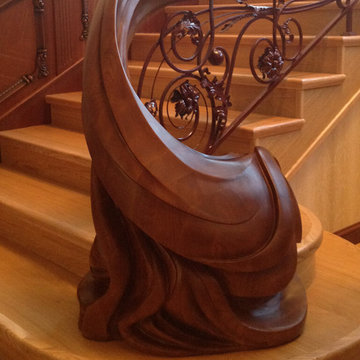 ECLECTICISM OF CLASSICAL, MODERN & ART NOUVEAU RAILING
