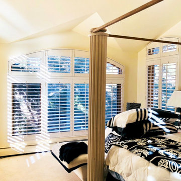 "Arch Top" Plantation Shutter applications