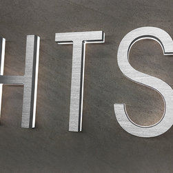 8" Backlit House Letter Signs - House Numbers