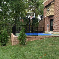 Backyard Basketball Court for Small Yard - Outdoor And Lawn Games