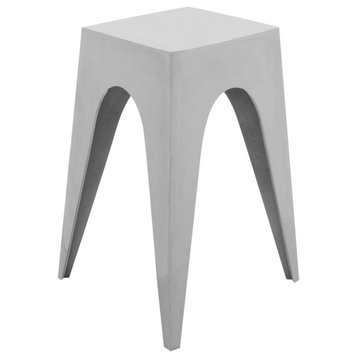 Safavieh Indium Triangle Aluminum Side Table