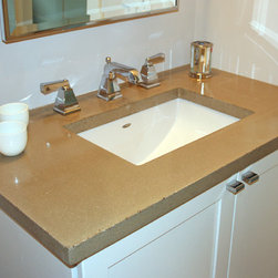 Concrete Bath Sinks - Vanity Tops And Side Splashes