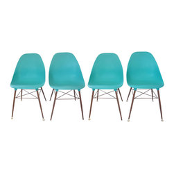 Sam Avedon Plastic Chairs (4) - SOLD - Dining Chairs