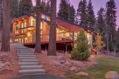 Lake Tahoe Exterior stain project