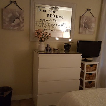 Small master bedroom