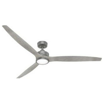 Hunter 50804 Park View, 72" Ceiling Fan with Light Kit and Remote Control