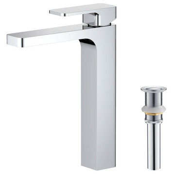 Blaze-T Single Handle Bathroom Vessel Sink Faucet, Chrome