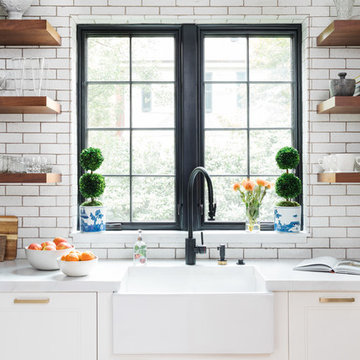 1880's Victorian: Kitchen Remodel, Mudroom Addition and Interior Design