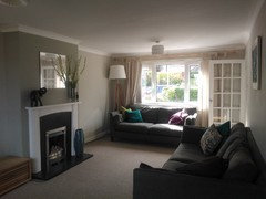 Council house decorating grant - House interior