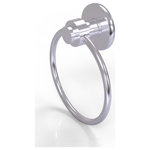 Allied Brass - Mercury Towel Ring, Satin Chrome - The contemporary motif from this elegant collection has timeless appeal. Towel ring is constructed of solid brass and is an ideal six inches in diameter. It is ideal for displaying your favorite decorative towels or for providing the space for daily use.