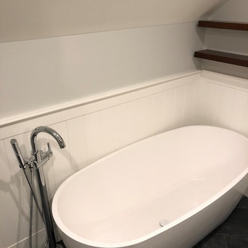Melrose Master Suite Addition | Modern Freestanding Soaking Tub