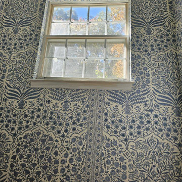 Wallpaper installation Basement in Arlington Heights