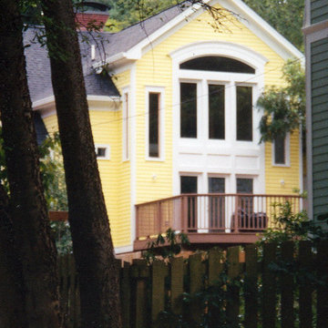 Rear View of Addition — Orleans Street Renovation