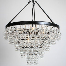NEW Designs! Heidi Gold and Rustic Wrought Iron Series. Top Crystal Chandeliers - Products