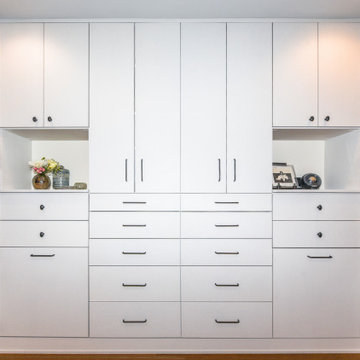 Upscale, Minimalist Dressing Room Closet