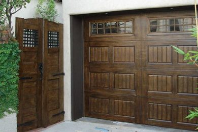 Natural Wood Garage Doors