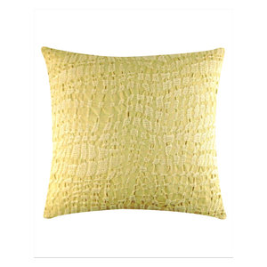 Stitchery Textured Pillow Modern Decorative Pillows By