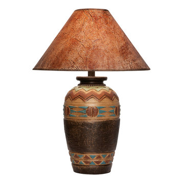 The 15 Best Southwestern Table Lamps, Southwestern Bedroom Table Lamps Set Of 2