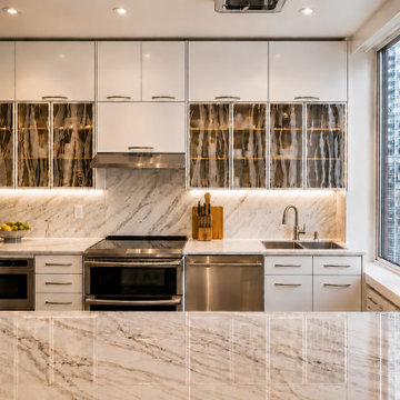 Modern White Kitchen