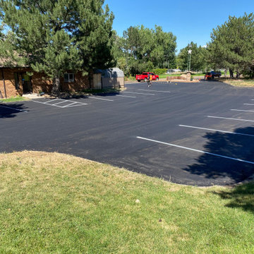Asphalt installation