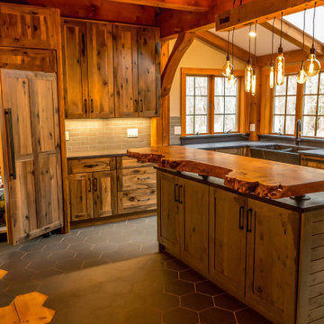 Rustic Industrial Kitchen