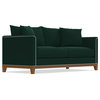 Apt2B La Brea Studded Sofa, Evergreen Velvet