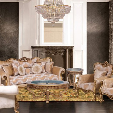 European Furniture Cleopatra Luxury Sofa Set
