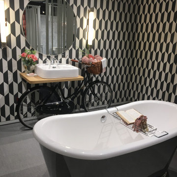 Balthazar Tub and Arcade Bicycle Basin Sink by Crosswater London