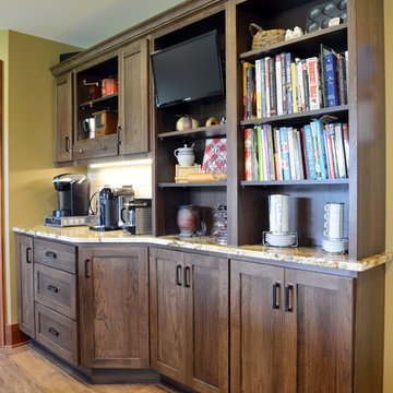 Crystal Cabinets- Traditional Rustic Kitchen