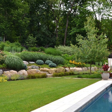New York State Slope Property Landscape