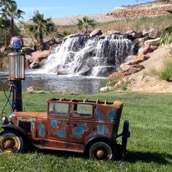 1928 Sedan - Garden Statues And Yard Art