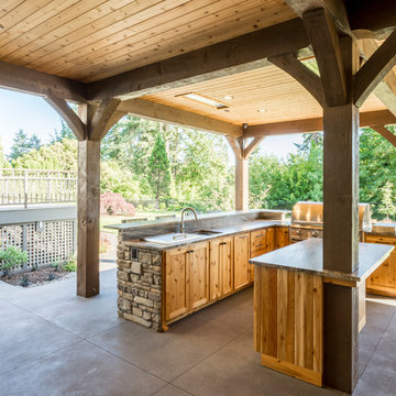 Tualatin River Rustic I Large Addition featuring Outdoor Living & Guest Suite
