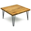 Rustic Old Elm Wood Coffee Table